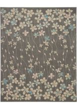 Nourison Tranquil TRA04 Grey/ Beige Area Rugs